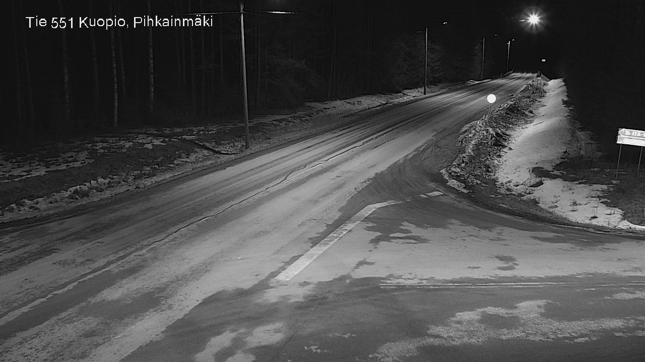 Kelikamerat Kuva Tie 551 Kuopio, Pihkainmäki, Kuopio, Pohjois-Savo