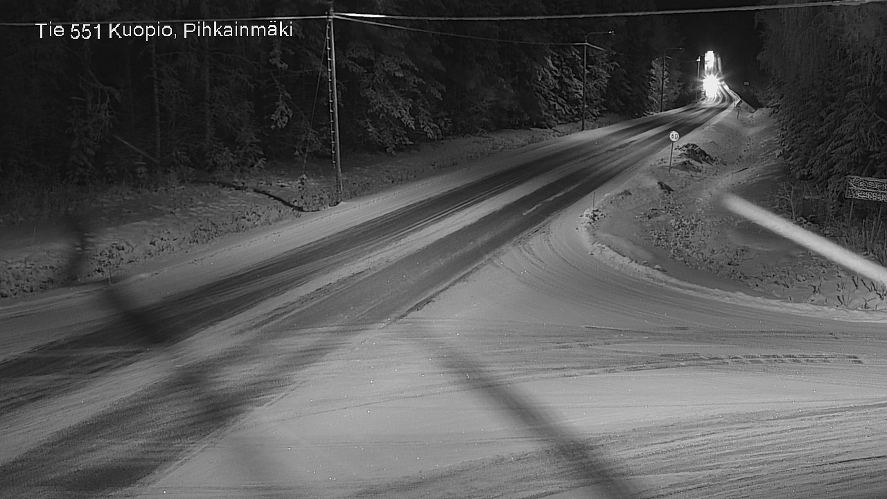Kelikamerat Kuva Tie 551 Kuopio, Pihkainmäki, Kuopio, Pohjois-Savo