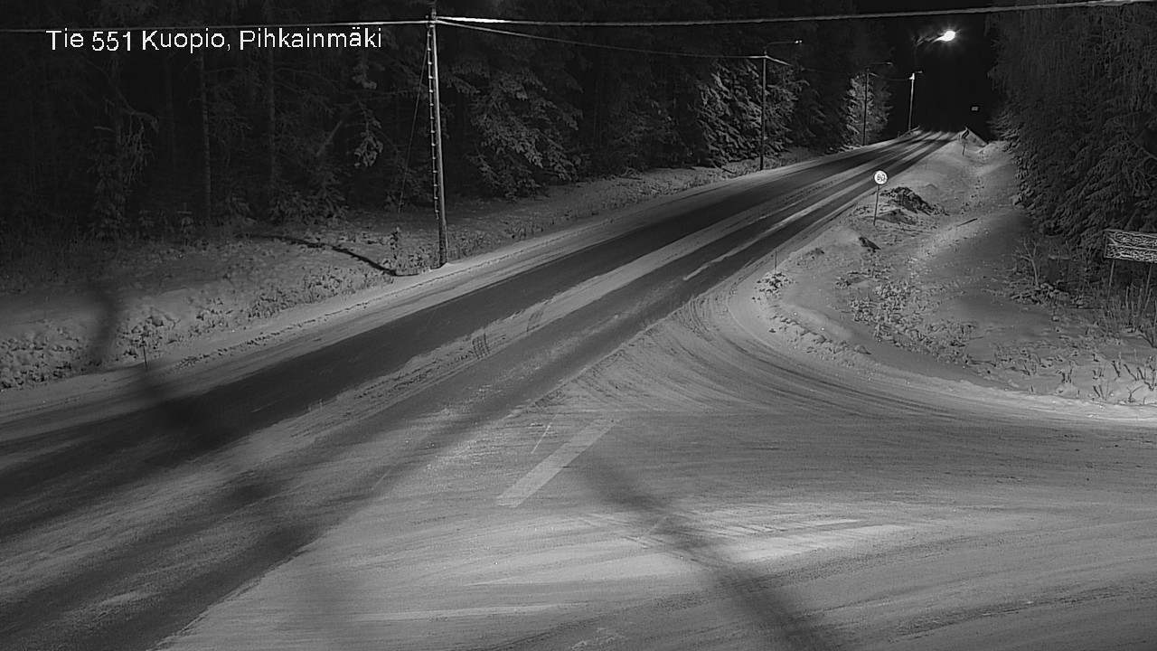 Kelikamerat Kuva Tie 551 Kuopio, Pihkainmäki, Kuopio, Pohjois-Savo