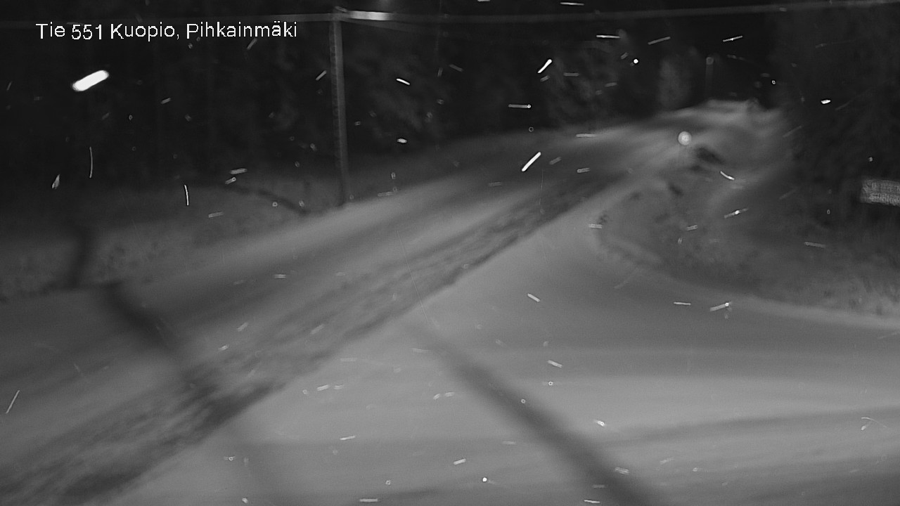 Kelikamerat Kuva Tie 551 Kuopio, Pihkainmäki, Kuopio, Pohjois-Savo