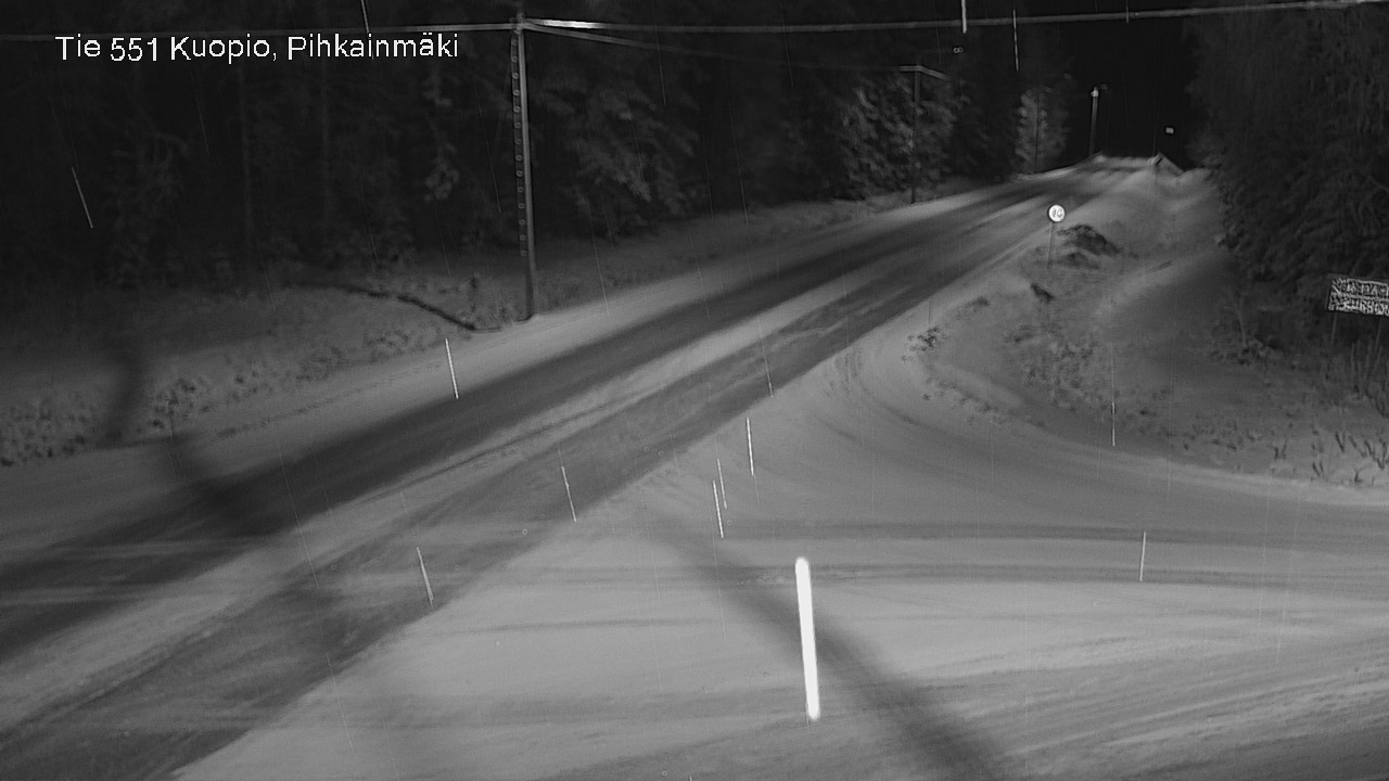 Kelikamerat Kuva Tie 551 Kuopio, Pihkainmäki, Kuopio, Pohjois-Savo
