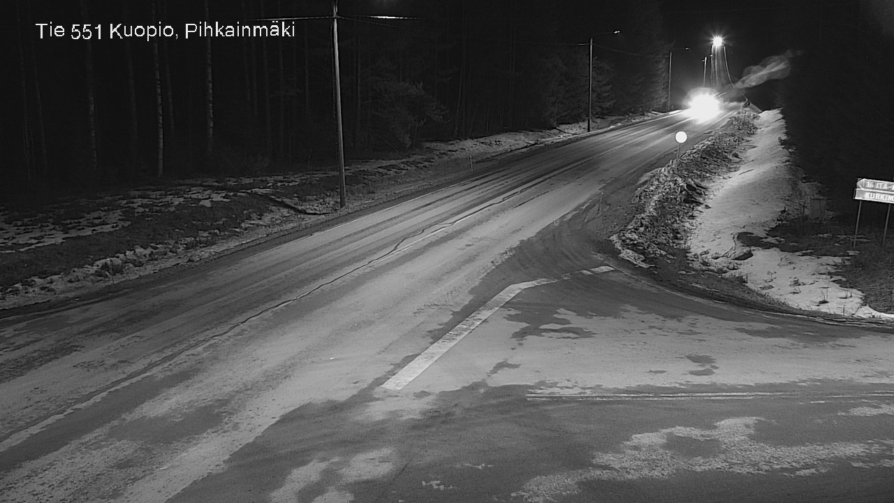 Kelikamerat Kuva Tie 551 Kuopio, Pihkainmäki, Kuopio, Pohjois-Savo