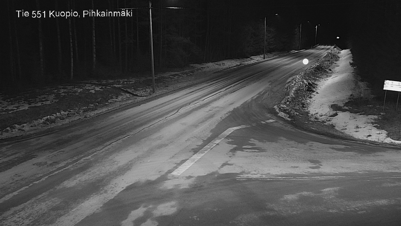 Kelikamerat Kuva Tie 551 Kuopio, Pihkainmäki, Kuopio, Pohjois-Savo