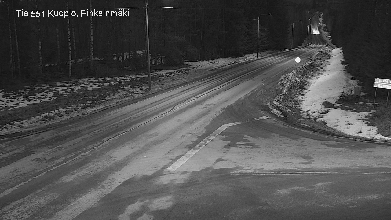 Kelikamerat Kuva Tie 551 Kuopio, Pihkainmäki, Kuopio, Pohjois-Savo