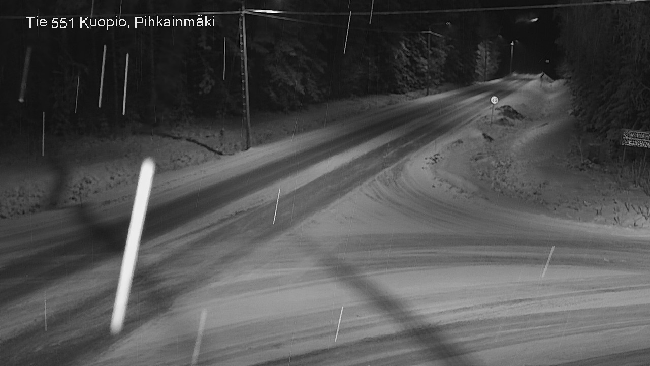 Kelikamerat Kuva Tie 551 Kuopio, Pihkainmäki, Kuopio, Pohjois-Savo