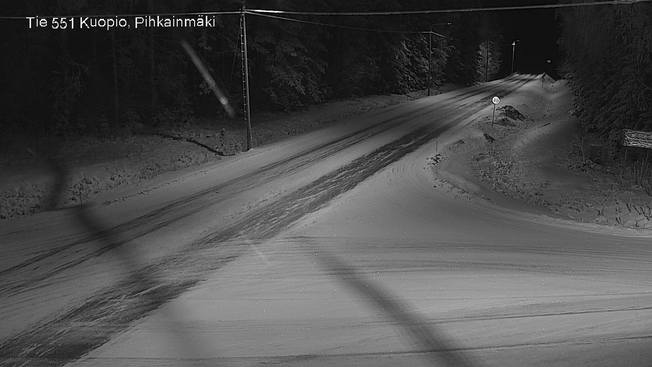 Kelikamerat Kuva Tie 551 Kuopio, Pihkainmäki, Kuopio, Pohjois-Savo
