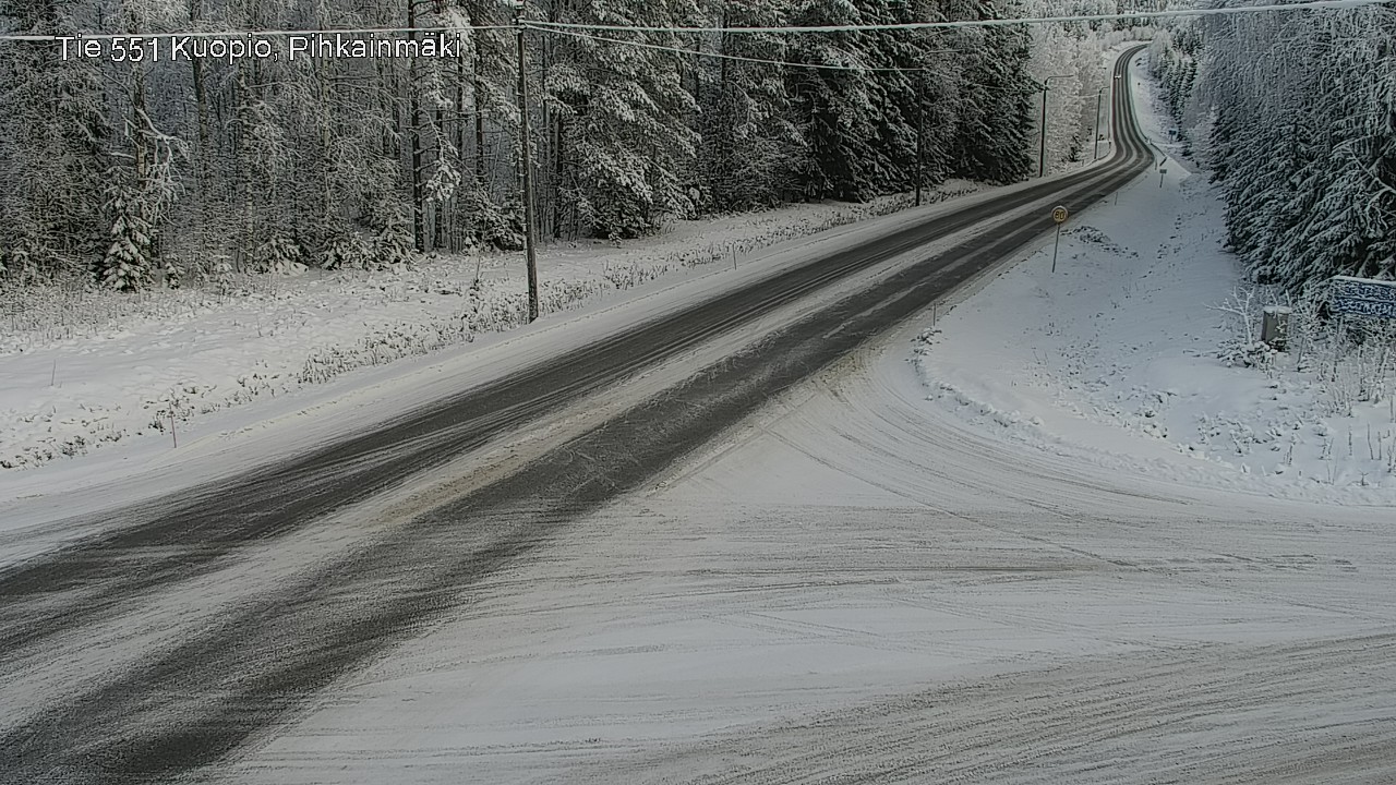 Kelikamerat Kuva Tie 551 Kuopio, Pihkainmäki, Kuopio, Pohjois-Savo