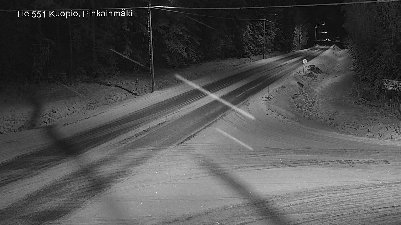 Kelikamerat Kuva Tie 551 Kuopio, Pihkainmäki, Kuopio, Pohjois-Savo