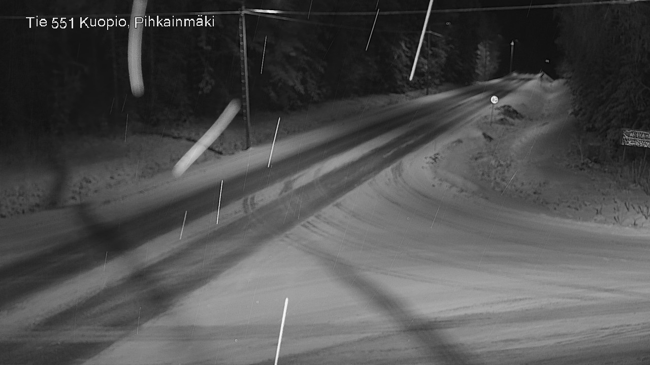 Kelikamerat Kuva Tie 551 Kuopio, Pihkainmäki, Kuopio, Pohjois-Savo