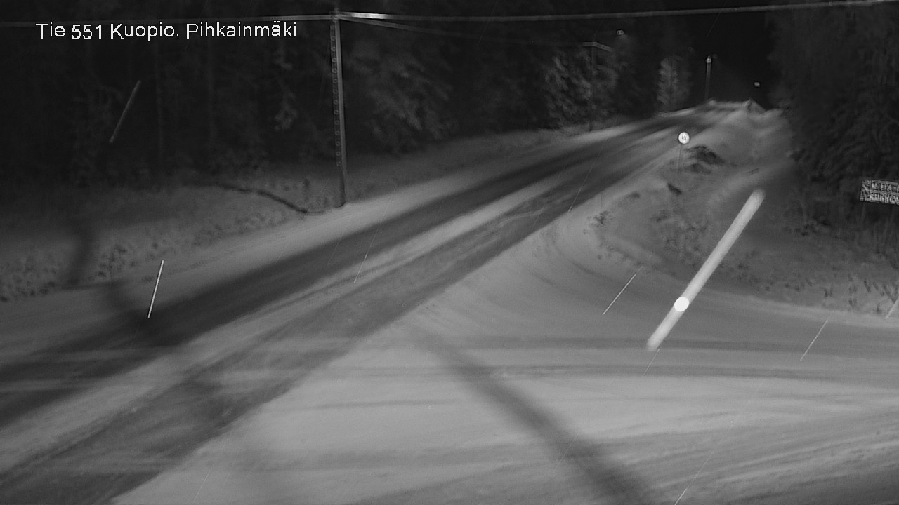 Kelikamerat Kuva Tie 551 Kuopio, Pihkainmäki, Kuopio, Pohjois-Savo