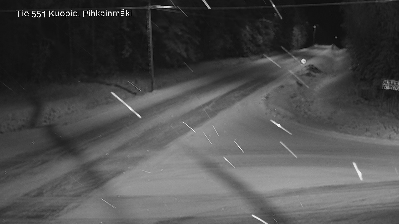 Kelikamerat Kuva Tie 551 Kuopio, Pihkainmäki, Kuopio, Pohjois-Savo