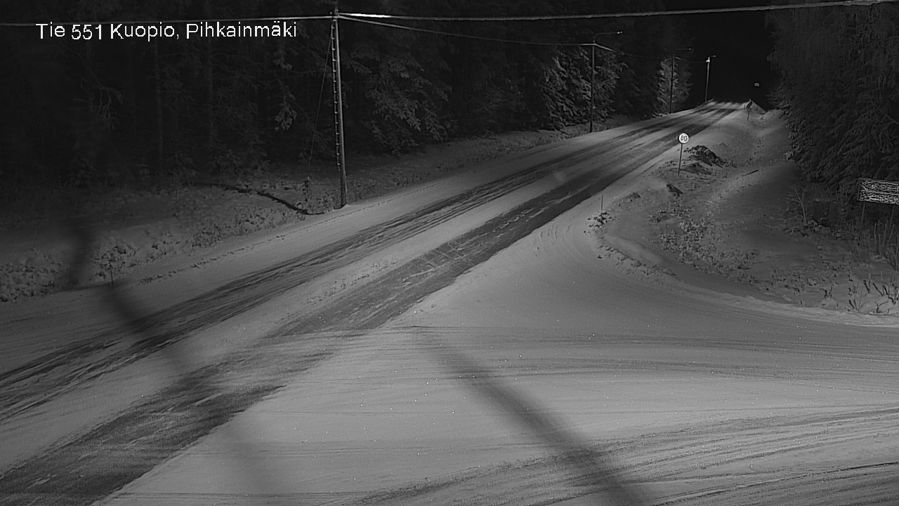 Kelikamerat Kuva Tie 551 Kuopio, Pihkainmäki, Kuopio, Pohjois-Savo