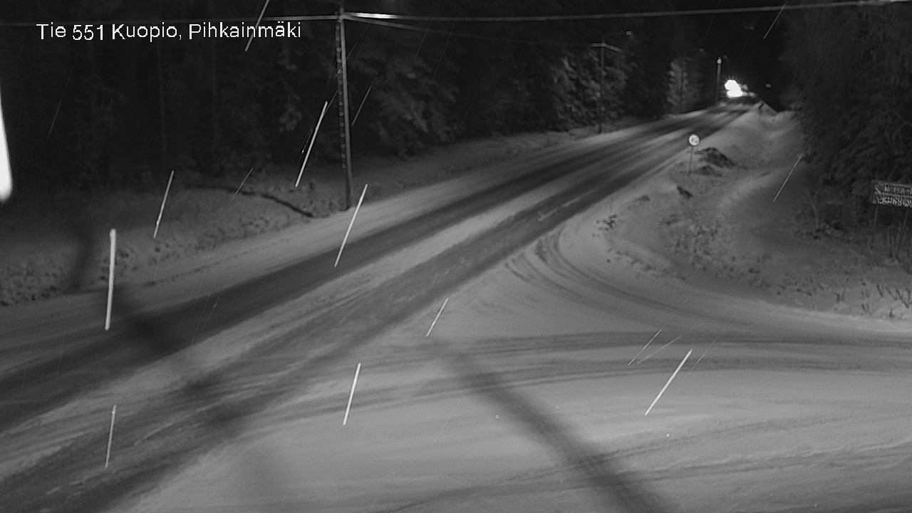 Kelikamerat Kuva Tie 551 Kuopio, Pihkainmäki, Kuopio, Pohjois-Savo