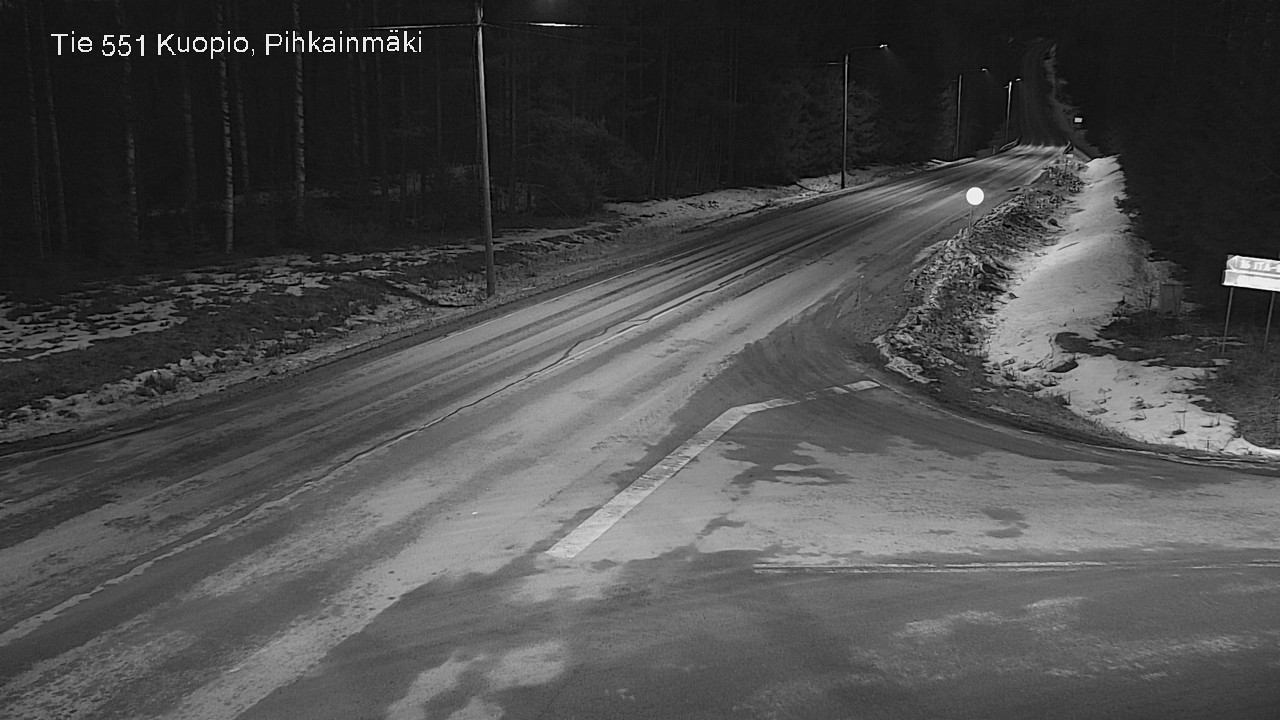 Kelikamerat Kuva Tie 551 Kuopio, Pihkainmäki, Kuopio, Pohjois-Savo