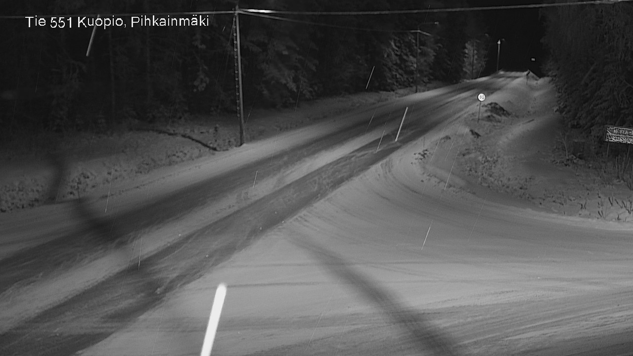 Kelikamerat Kuva Tie 551 Kuopio, Pihkainmäki, Kuopio, Pohjois-Savo