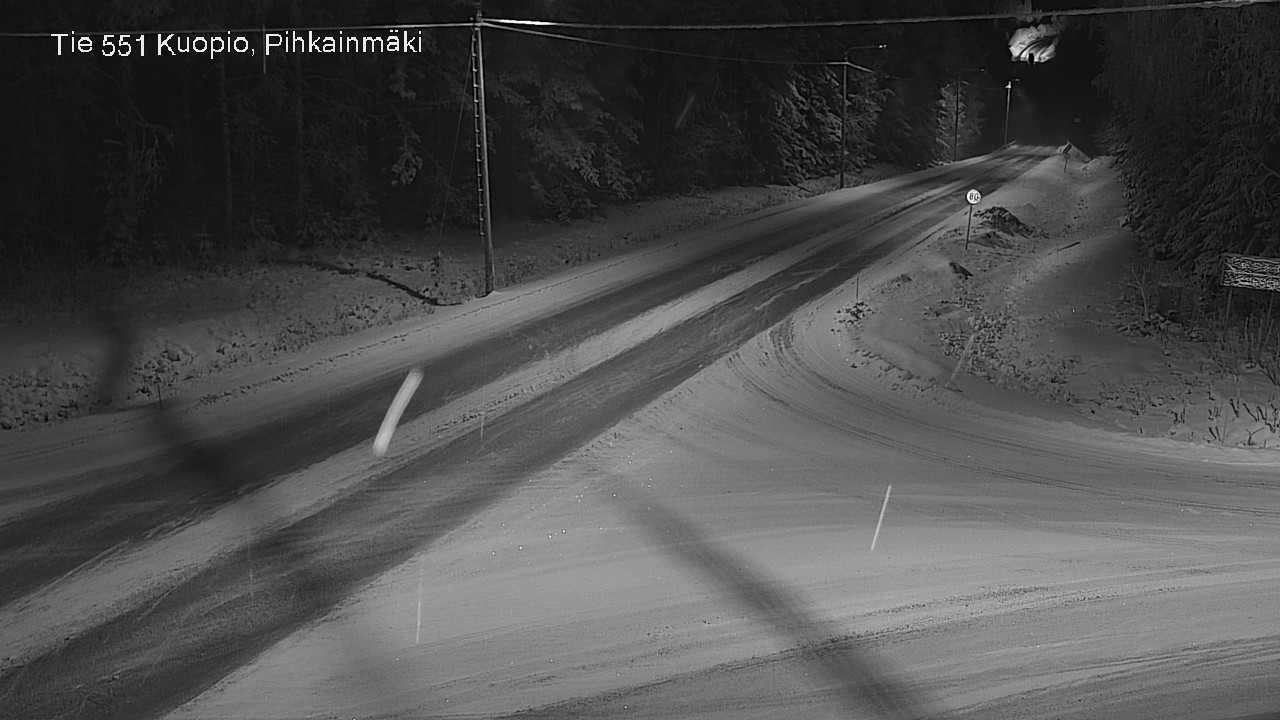 Kelikamerat Kuva Tie 551 Kuopio, Pihkainmäki, Kuopio, Pohjois-Savo