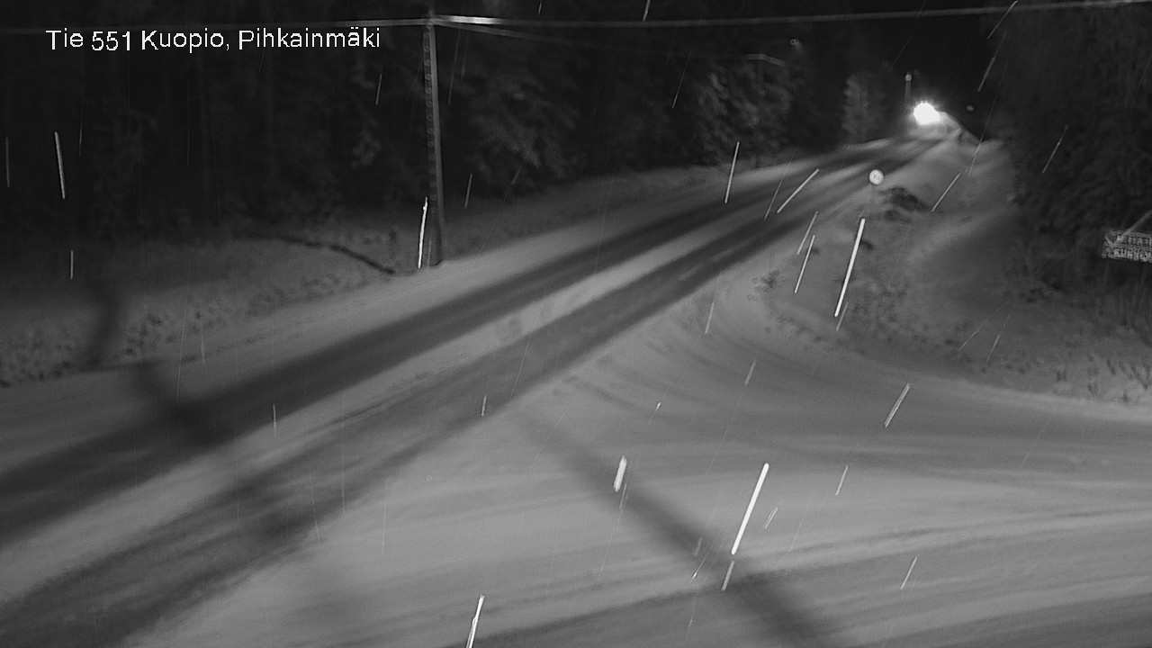 Kelikamerat Kuva Tie 551 Kuopio, Pihkainmäki, Kuopio, Pohjois-Savo