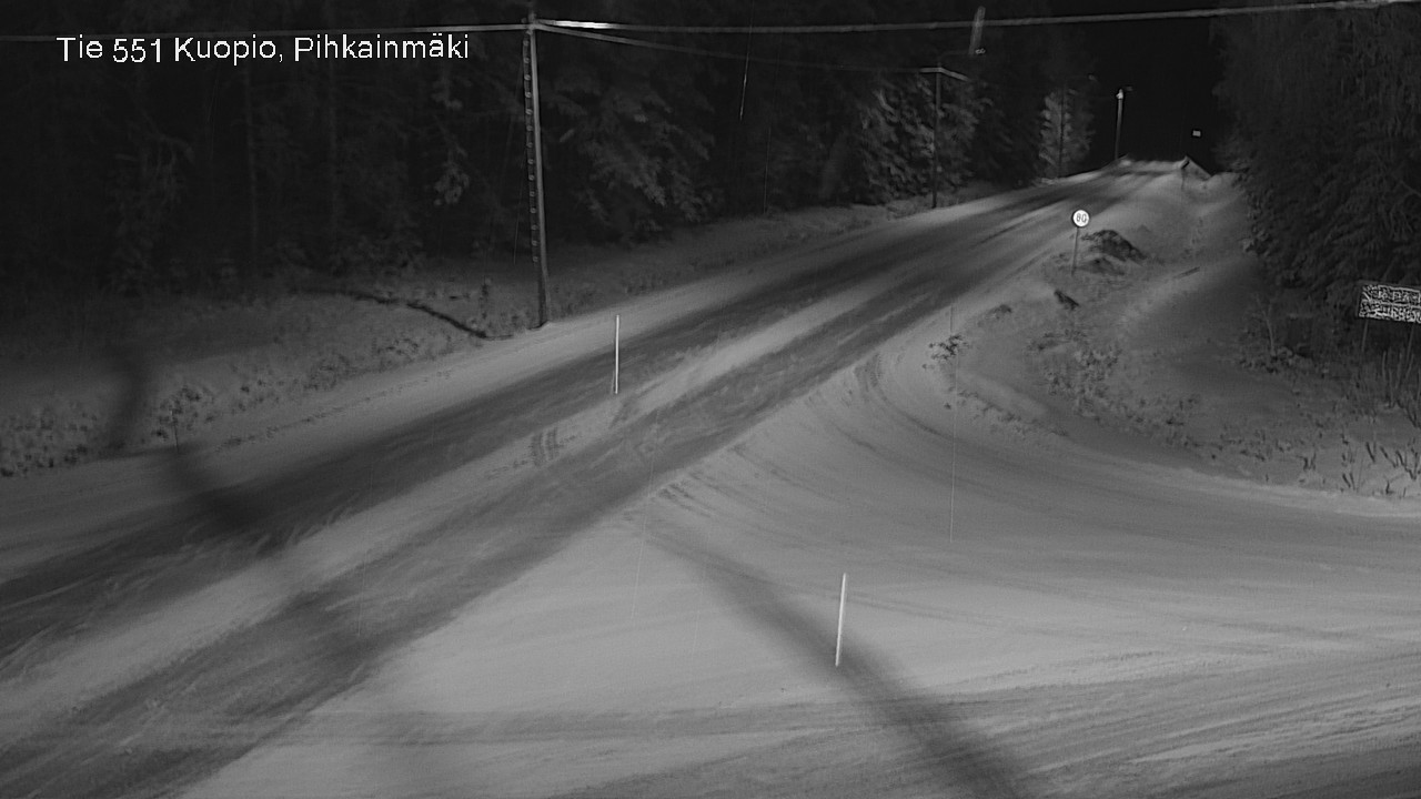 Kelikamerat Kuva Tie 551 Kuopio, Pihkainmäki, Kuopio, Pohjois-Savo