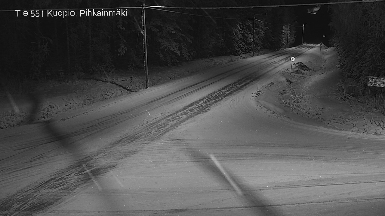 Kelikamerat Kuva Tie 551 Kuopio, Pihkainmäki, Kuopio, Pohjois-Savo