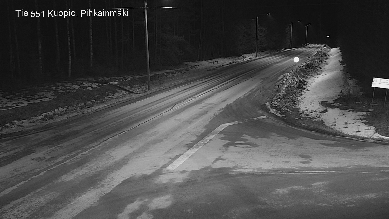 Kelikamerat Kuva Tie 551 Kuopio, Pihkainmäki, Kuopio, Pohjois-Savo