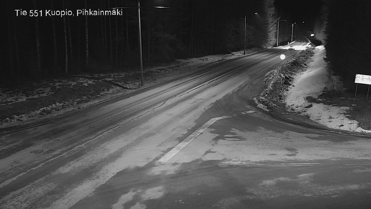 Kelikamerat Kuva Tie 551 Kuopio, Pihkainmäki, Kuopio, Pohjois-Savo