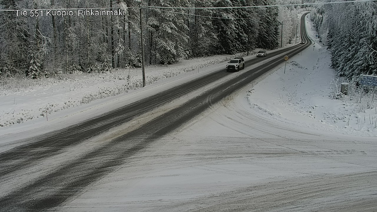 Kelikamerat Kuva Tie 551 Kuopio, Pihkainmäki, Kuopio, Pohjois-Savo