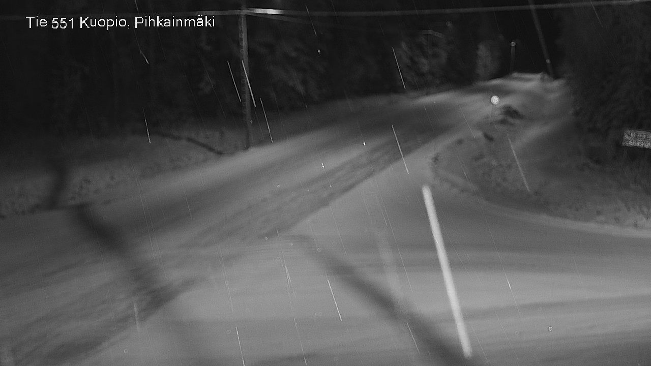 Kelikamerat Kuva Tie 551 Kuopio, Pihkainmäki, Kuopio, Pohjois-Savo