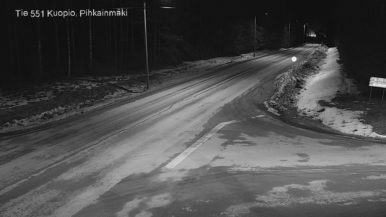 Kelikamerat Kuva Tie 551 Kuopio, Pihkainmäki, Kuopio, Pohjois-Savo