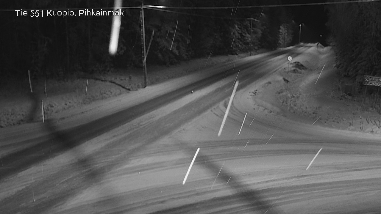 Kelikamerat Kuva Tie 551 Kuopio, Pihkainmäki, Kuopio, Pohjois-Savo