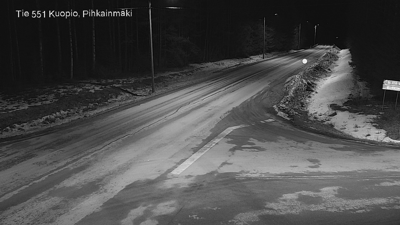 Kelikamerat Kuva Tie 551 Kuopio, Pihkainmäki, Kuopio, Pohjois-Savo