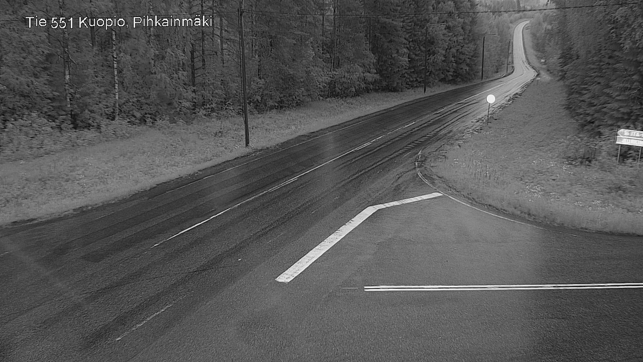 Kelikamerat Kuva Tie 551 Kuopio, Pihkainmäki, Kuopio, Pohjois-Savo