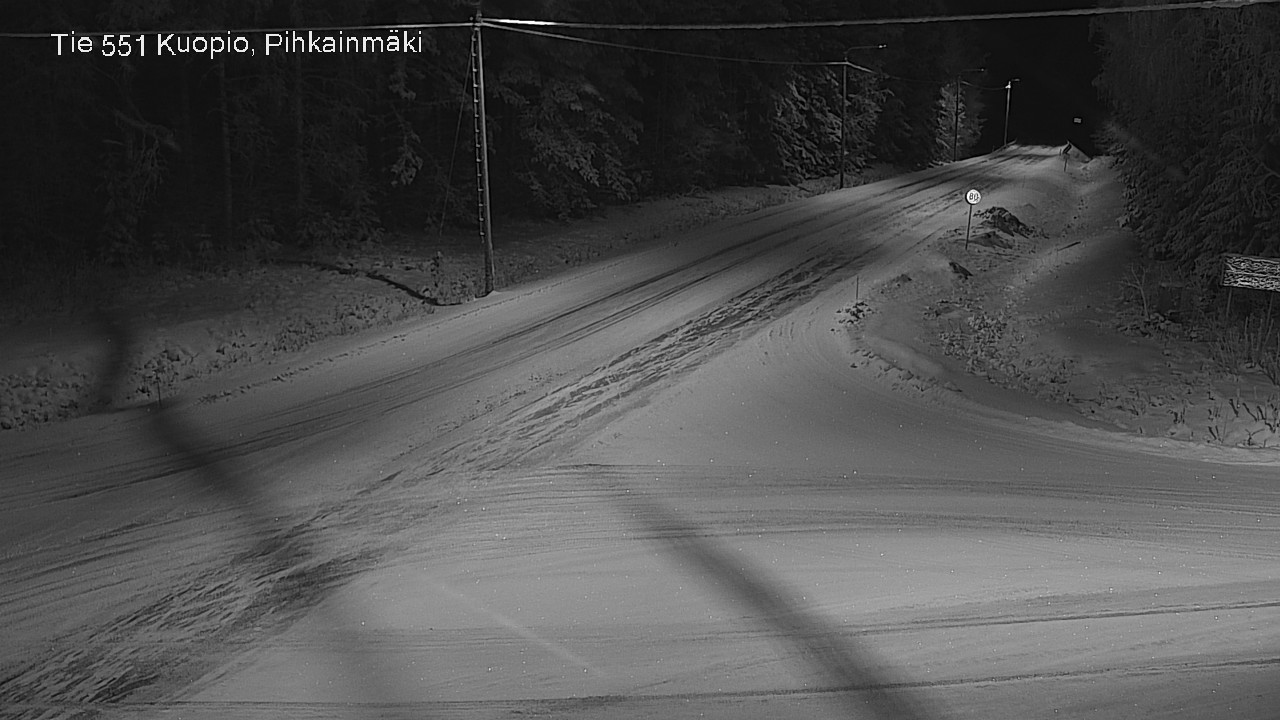 Kelikamerat Kuva Tie 551 Kuopio, Pihkainmäki, Kuopio, Pohjois-Savo