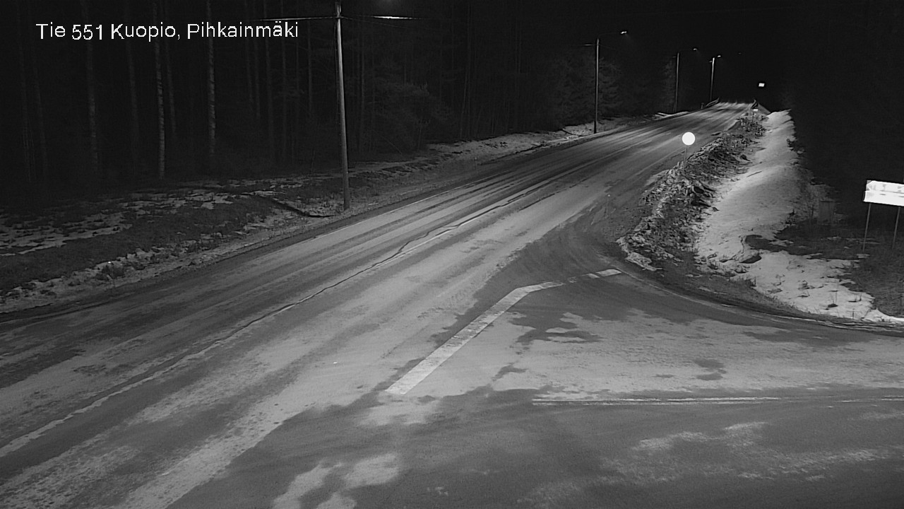 Kelikamerat Kuva Tie 551 Kuopio, Pihkainmäki, Kuopio, Pohjois-Savo