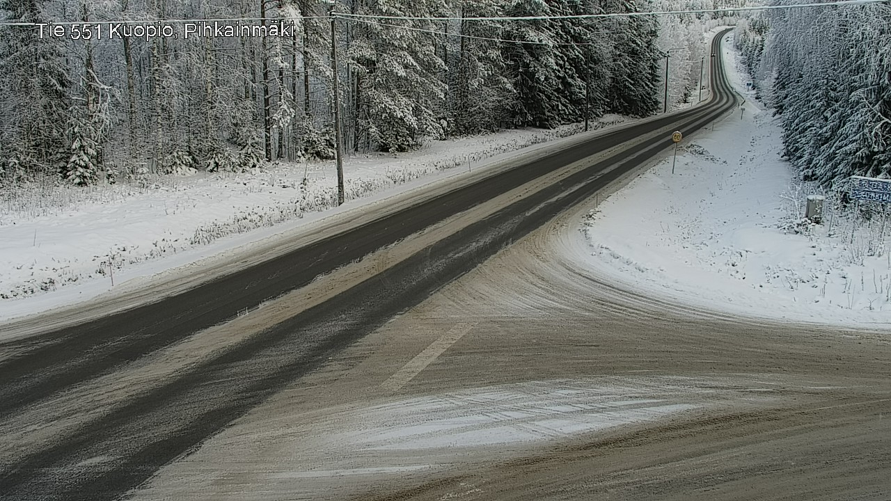 Kelikamerat Kuva Tie 551 Kuopio, Pihkainmäki, Kuopio, Pohjois-Savo