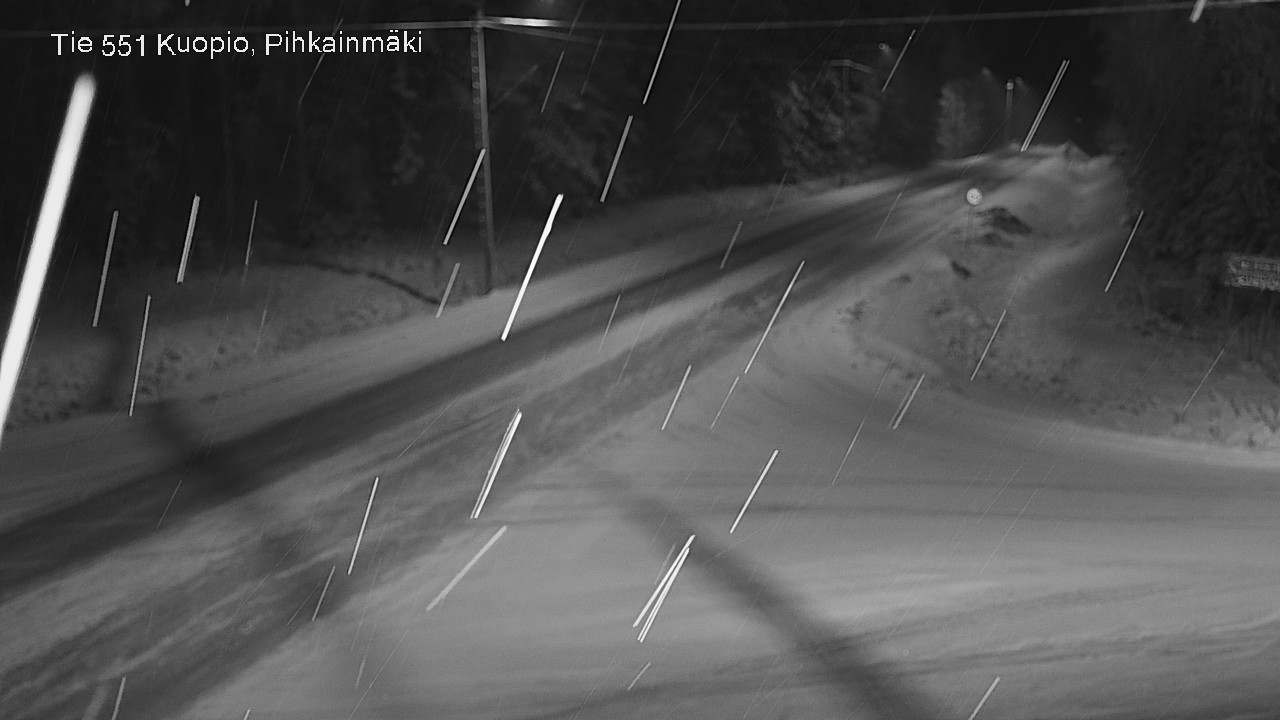 Kelikamerat Kuva Tie 551 Kuopio, Pihkainmäki, Kuopio, Pohjois-Savo