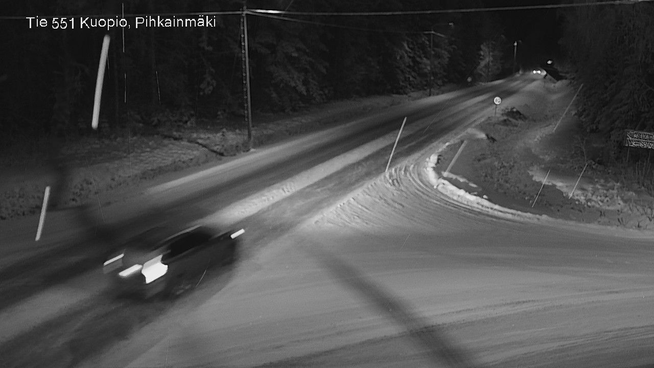Kelikamerat Kuva Tie 551 Kuopio, Pihkainmäki, Kuopio, Pohjois-Savo