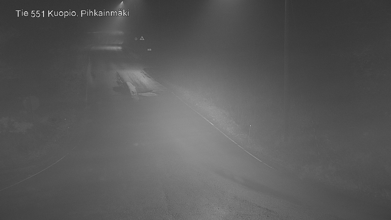 Kelikamerat Kuva Tie 551 Kuopio, Pihkainmäki, Kuopio, Pohjois-Savo
