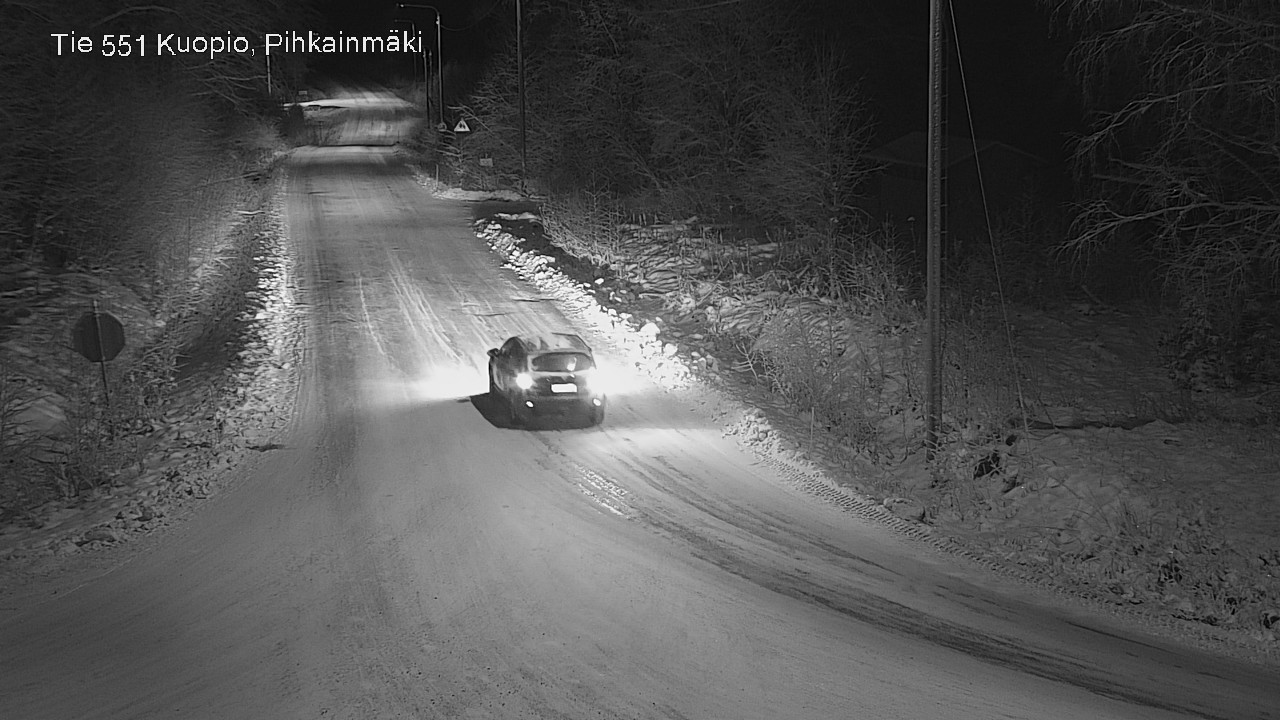Kelikamerat Kuva Tie 551 Kuopio, Pihkainmäki, Kuopio, Pohjois-Savo