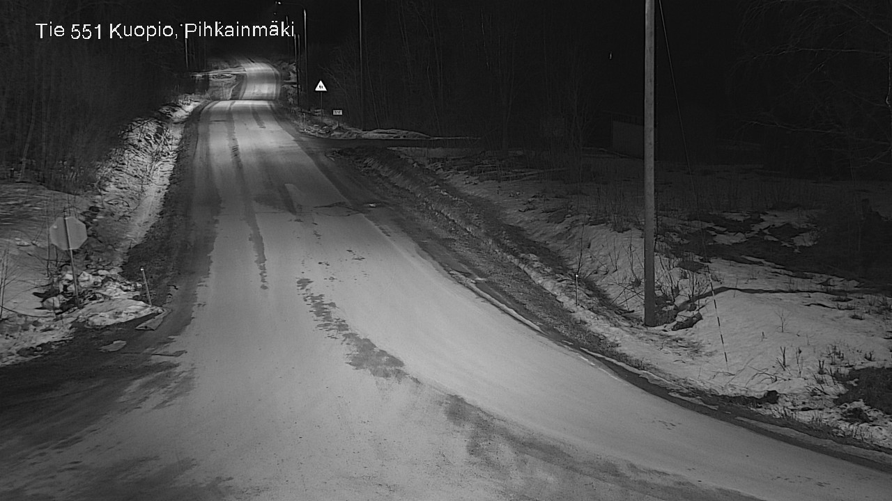 Kelikamerat Kuva Tie 551 Kuopio, Pihkainmäki, Kuopio, Pohjois-Savo