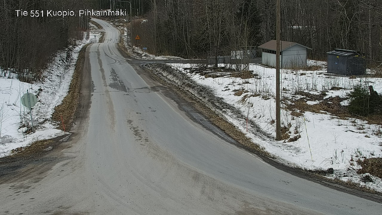 Kelikamerat Kuva Tie 551 Kuopio, Pihkainmäki, Kuopio, Pohjois-Savo