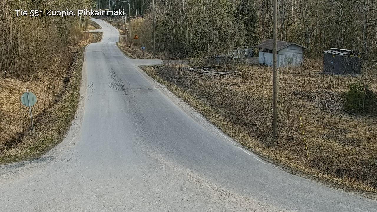 Kelikamerat Kuva Tie 551 Kuopio, Pihkainmäki, Kuopio, Pohjois-Savo
