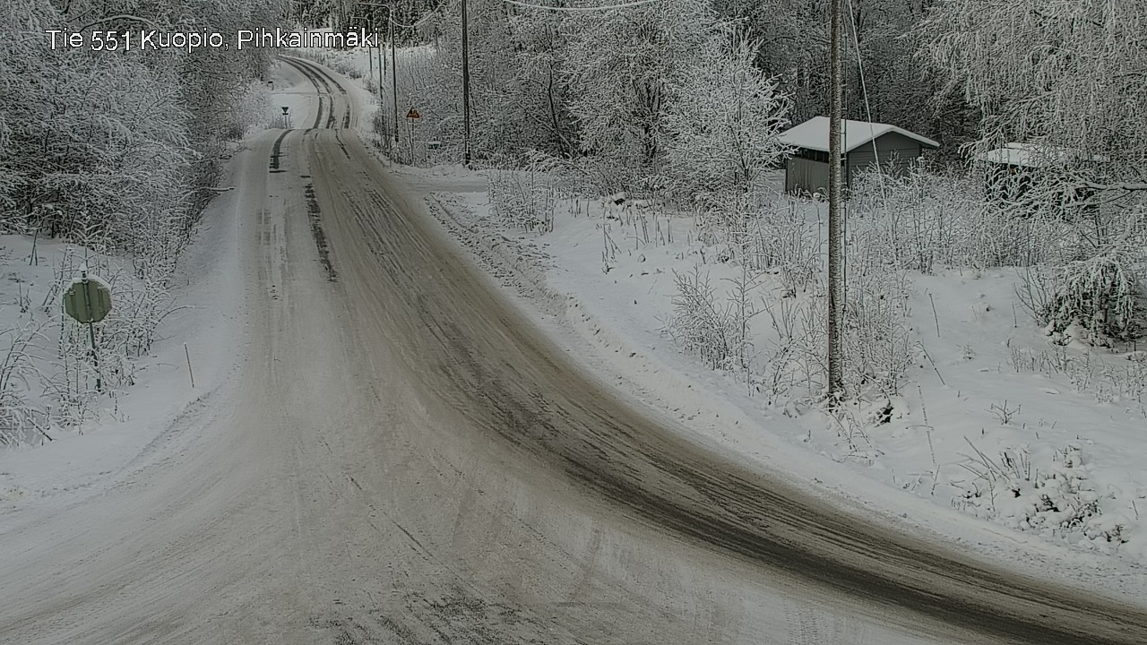 Kelikamerat Kuva Tie 551 Kuopio, Pihkainmäki, Kuopio, Pohjois-Savo