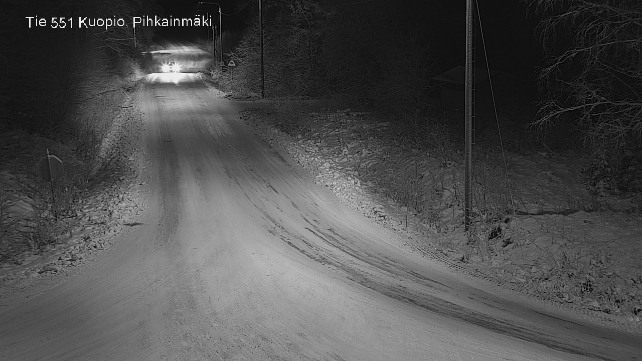 Kelikamerat Kuva Tie 551 Kuopio, Pihkainmäki, Kuopio, Pohjois-Savo