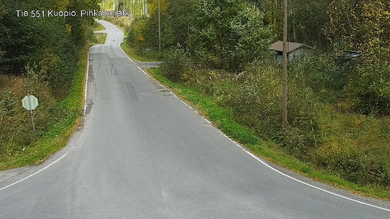 Kelikamerat Kuva Tie 551 Kuopio, Pihkainmäki, Kuopio, Pohjois-Savo