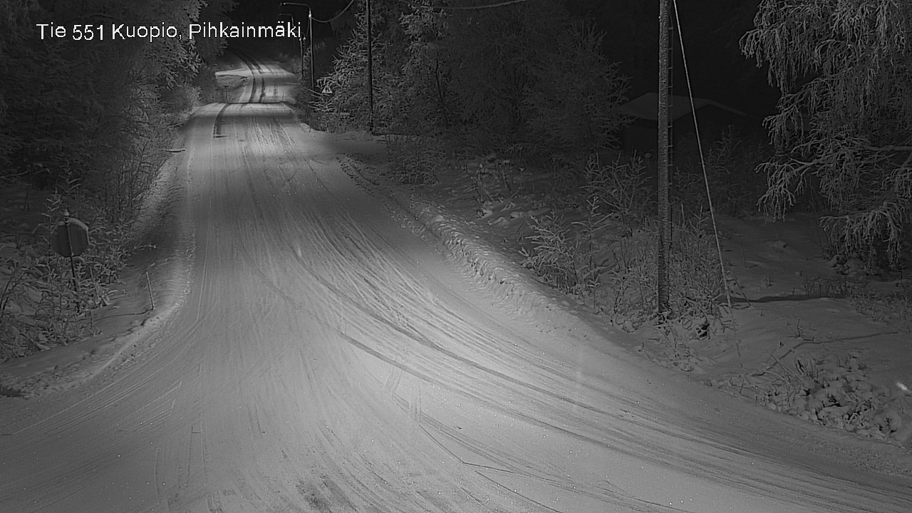 Kelikamerat Kuva Tie 551 Kuopio, Pihkainmäki, Kuopio, Pohjois-Savo