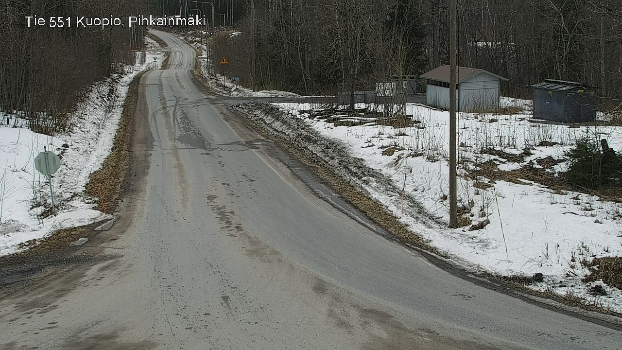 Kelikamerat Kuva Tie 551 Kuopio, Pihkainmäki, Kuopio, Pohjois-Savo