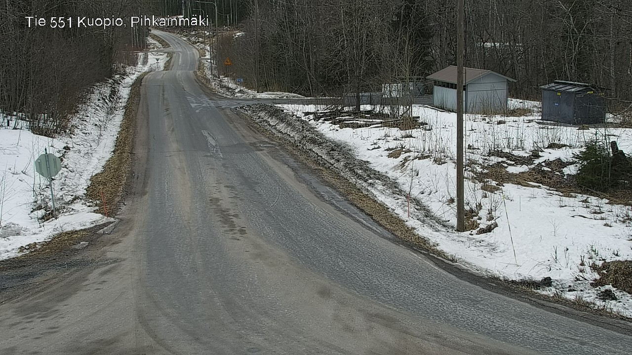 Kelikamerat Kuva Tie 551 Kuopio, Pihkainmäki, Kuopio, Pohjois-Savo