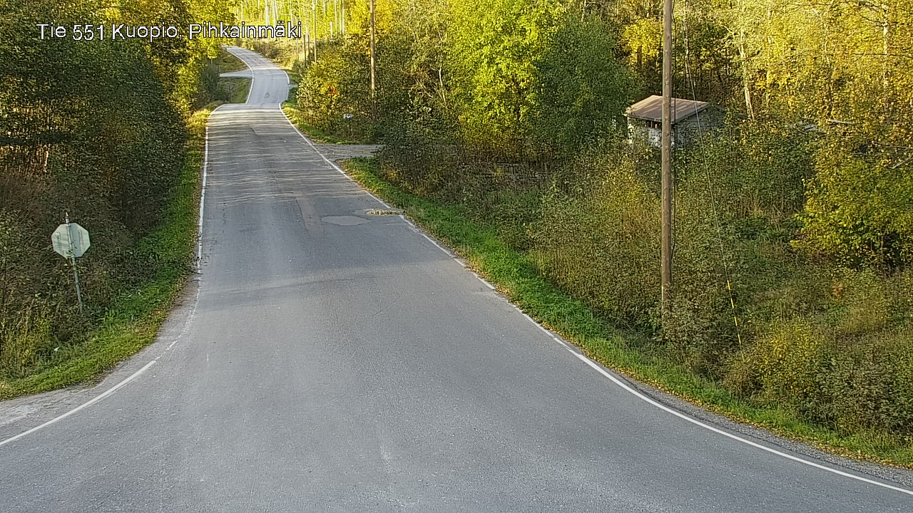 Kelikamerat Kuva Tie 551 Kuopio, Pihkainmäki, Kuopio, Pohjois-Savo