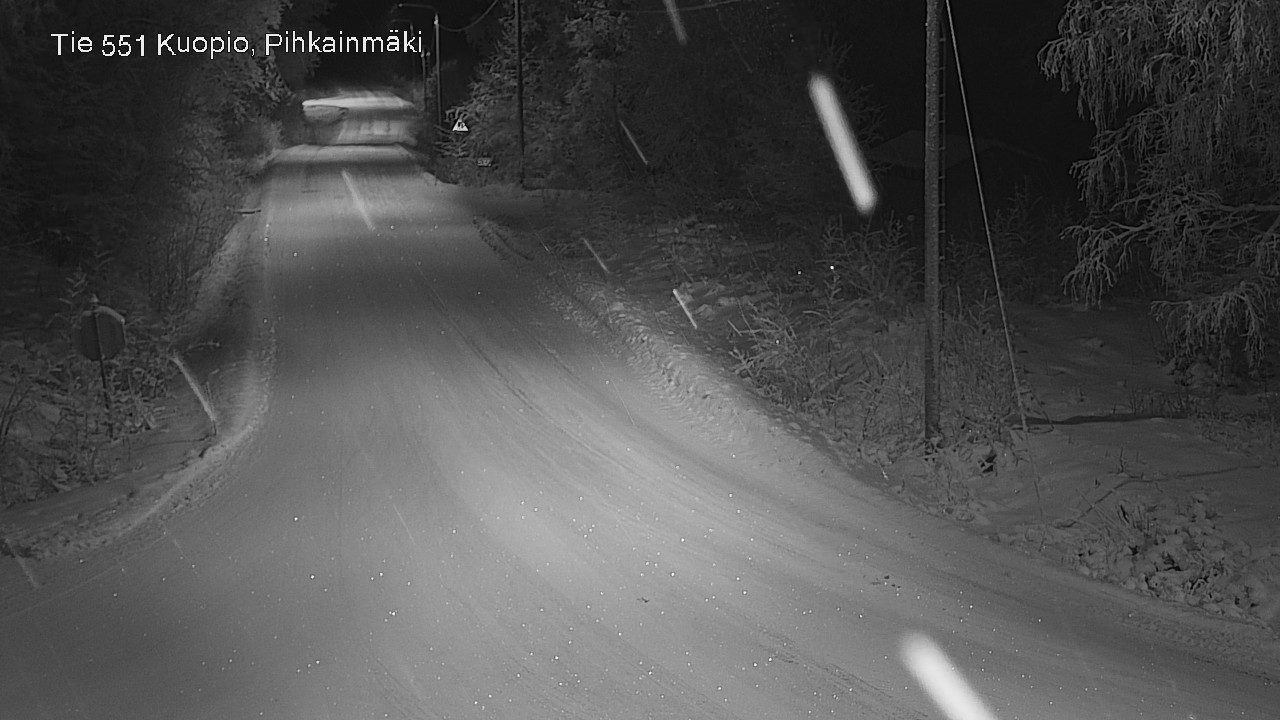 Kelikamerat Kuva Tie 551 Kuopio, Pihkainmäki, Kuopio, Pohjois-Savo