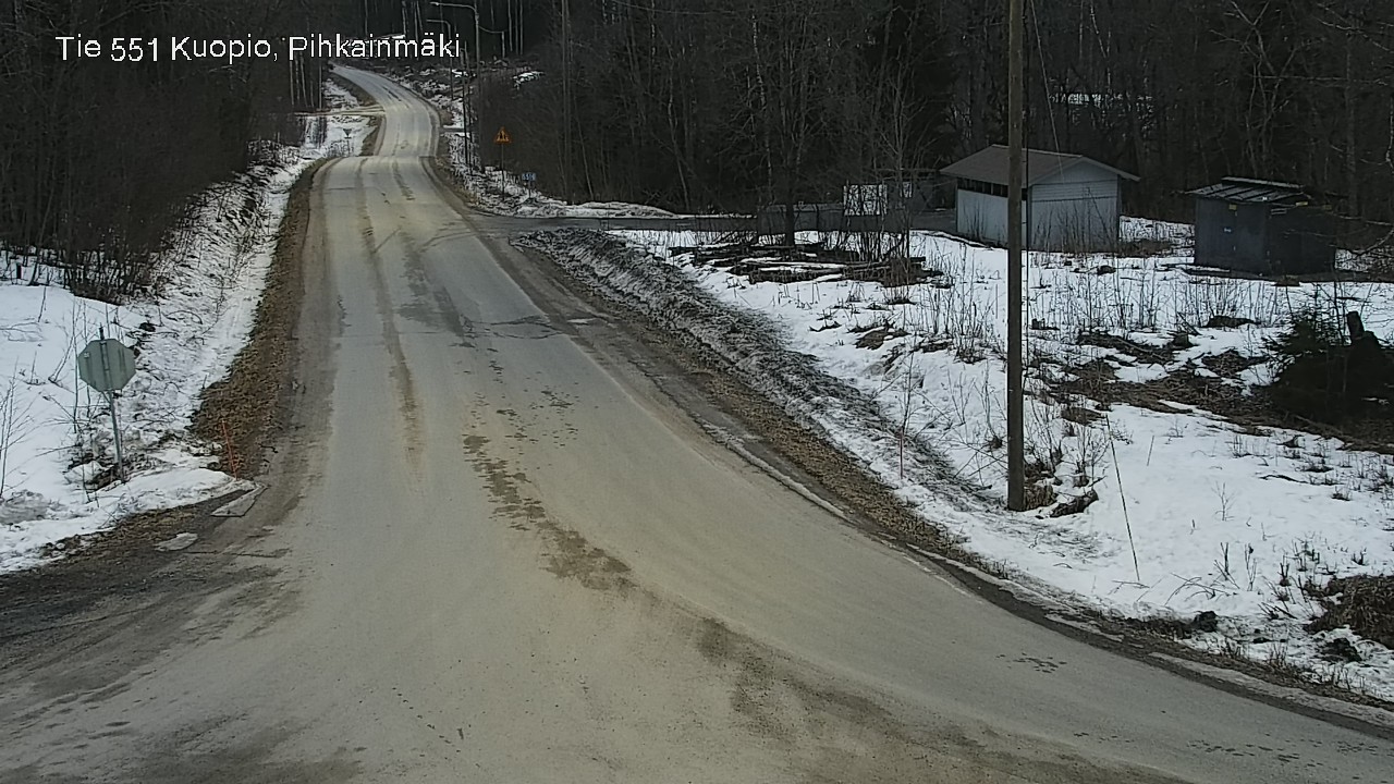 Kelikamerat Kuva Tie 551 Kuopio, Pihkainmäki, Kuopio, Pohjois-Savo